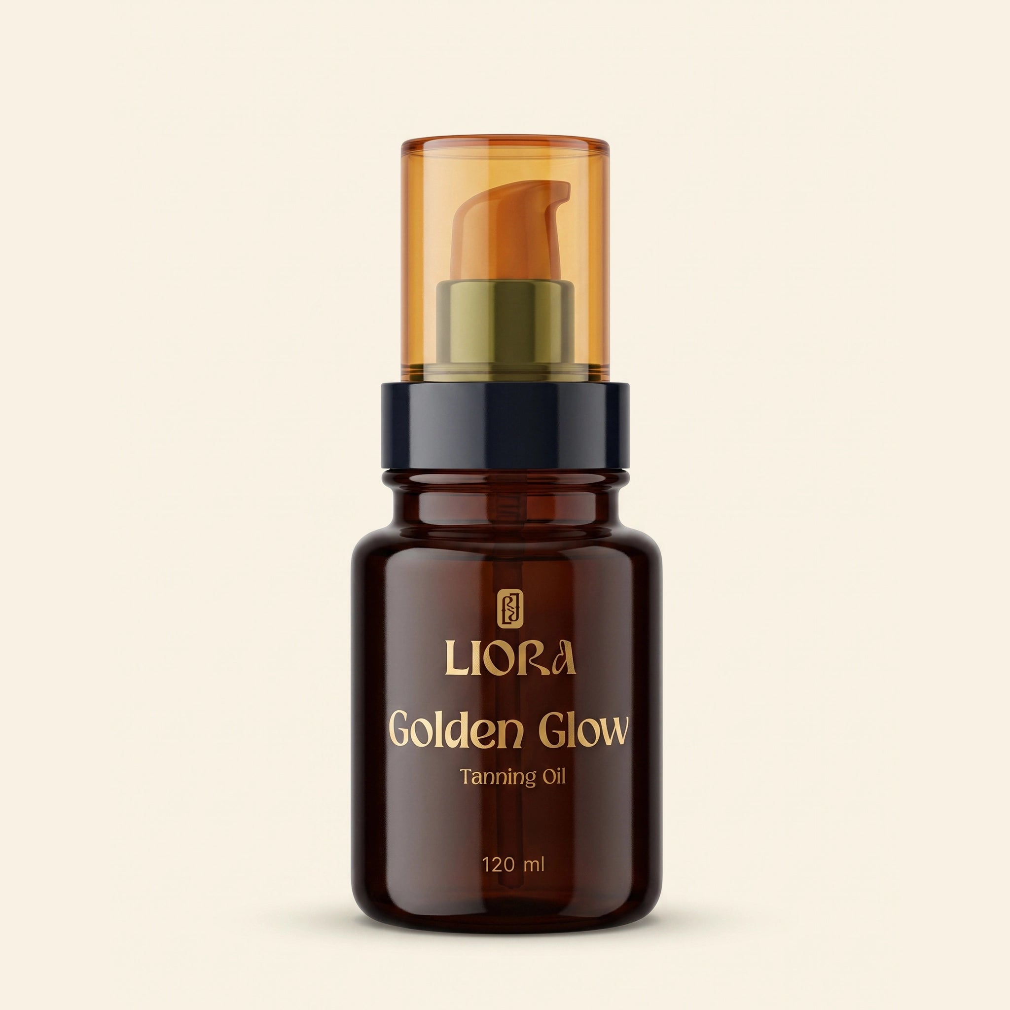 Golden glow tanning oil